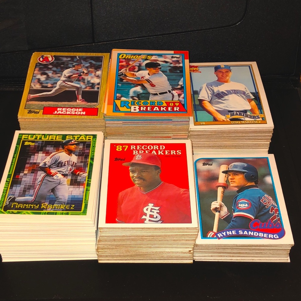 ⚾️ 1987-94 Topps Baseball Lot - 450+ cards ⚾️
